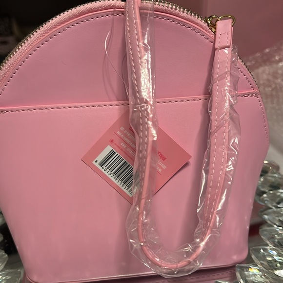 JEFFREE Star Pink Cosmetic Bag with Wristlet Strap - Picture 3 of 5